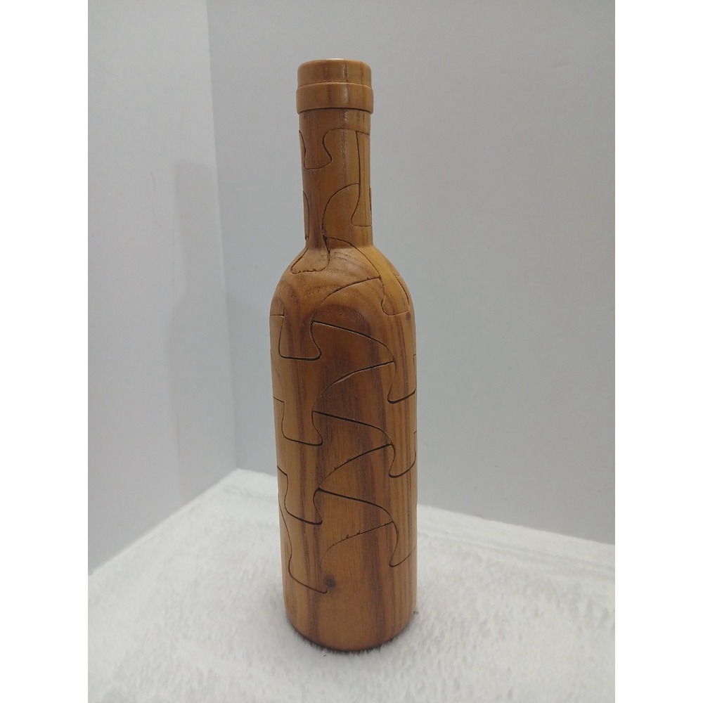 Wine Bottle Wooden Puzzle by Oenophilia
